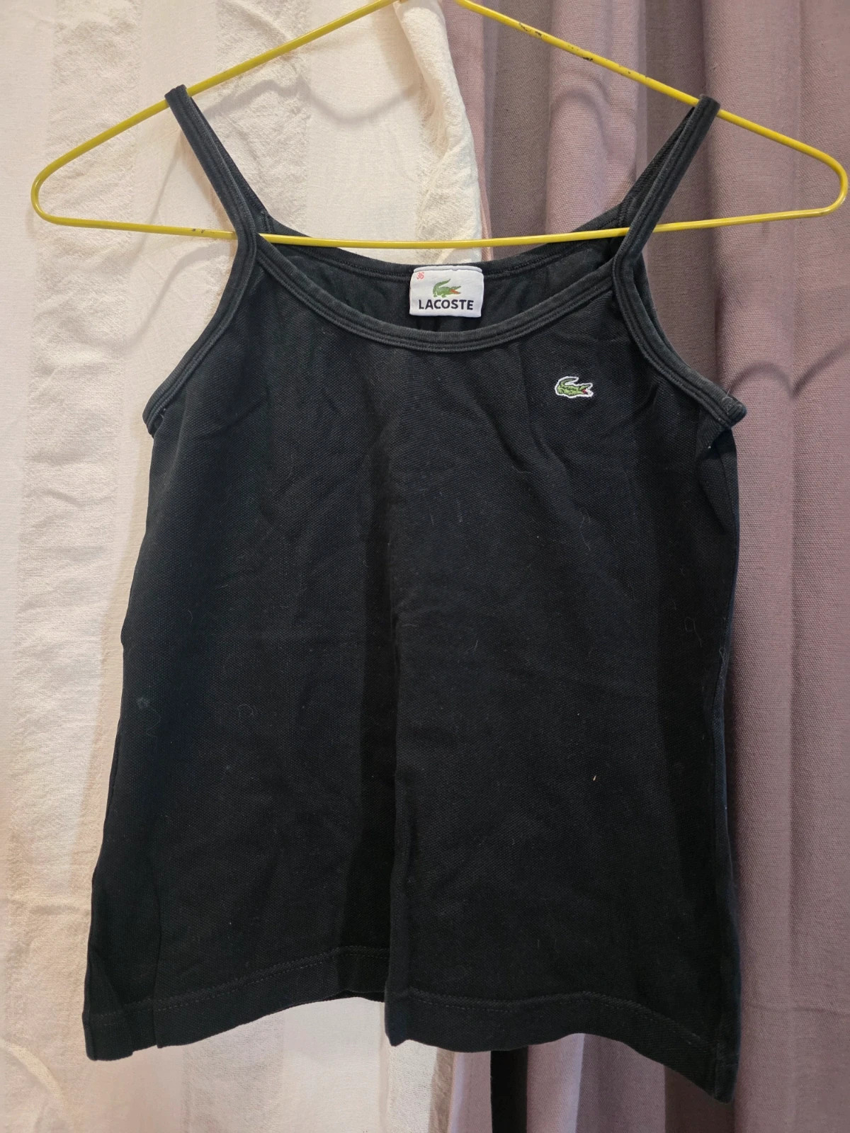 Débardeur Lacoste noir – Taille 36 – Lacoste – taille S / 36 / 8 2