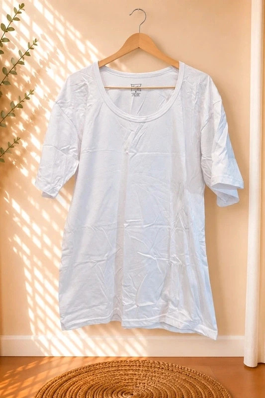 Tee-shirt femme blanc
