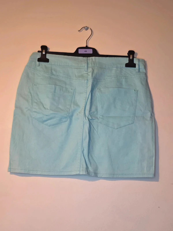 Jupe en jean bleu clair KIABI – T40 – Kiabi – taille L / 40 / 12 4