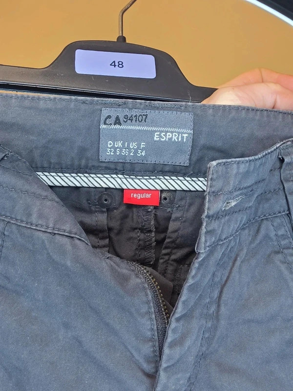 Pantalon noir – coupe droite – Esprit – taille XS / 34 / 6 4