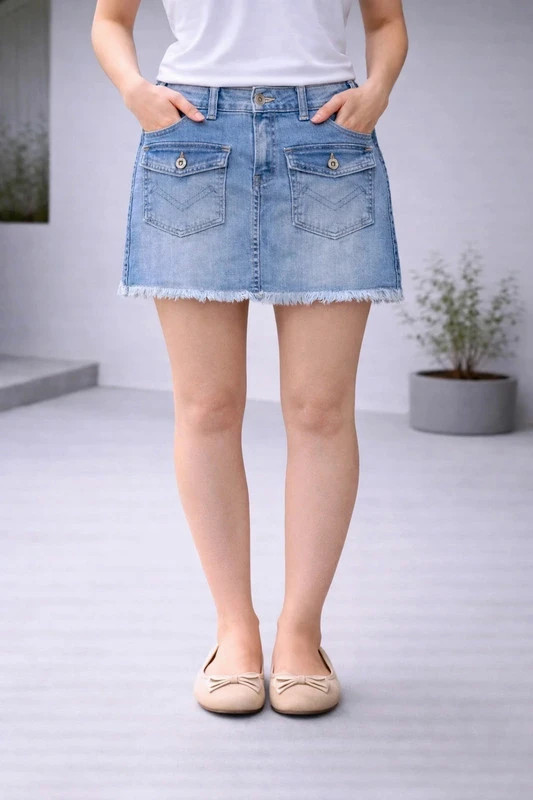 Minijupe en jean – Taille 36🌞