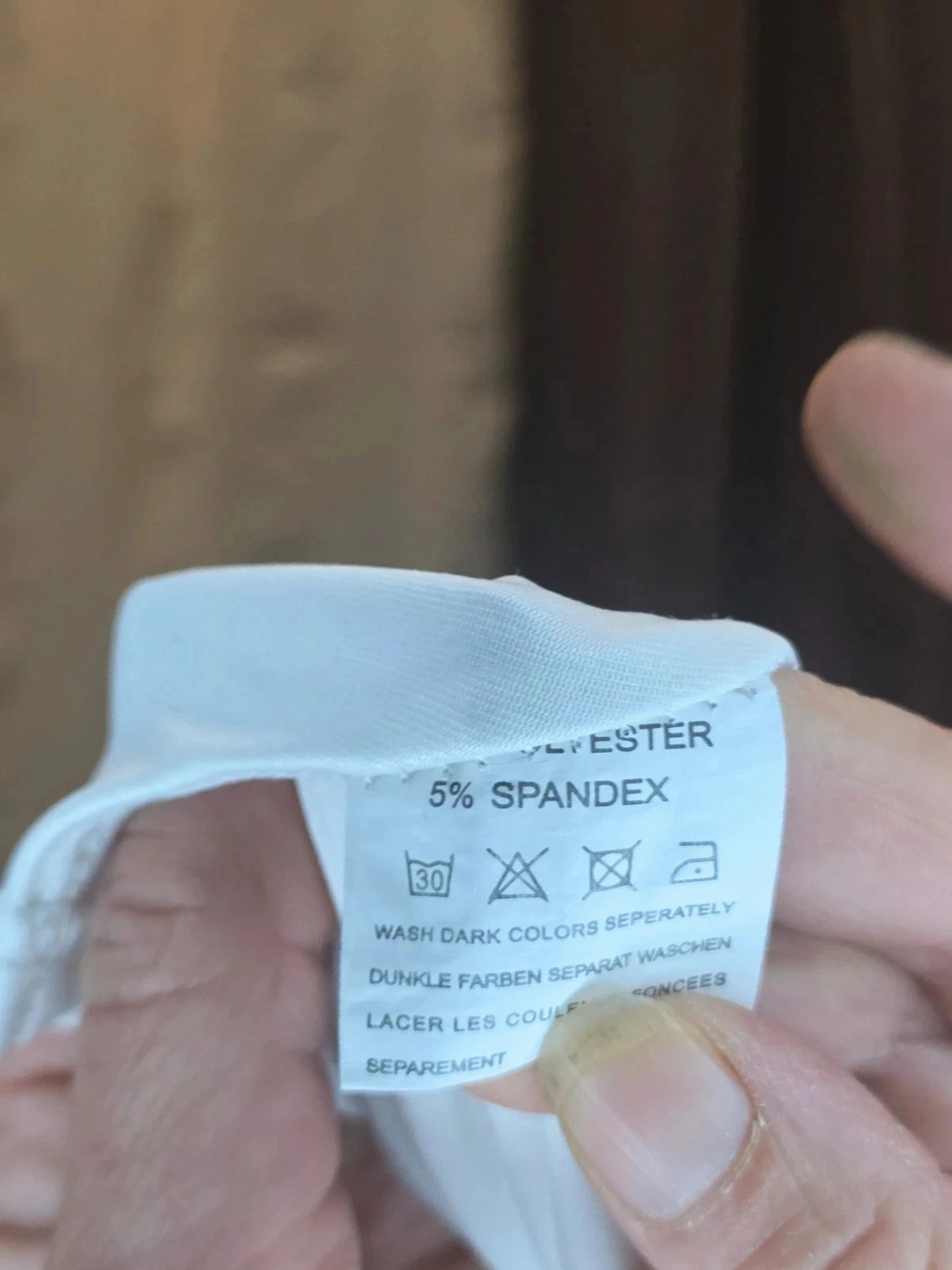 Débardeur fluide blanc imprimé bleu – Taille XL🌸 – taille XL / 42 / 14 5