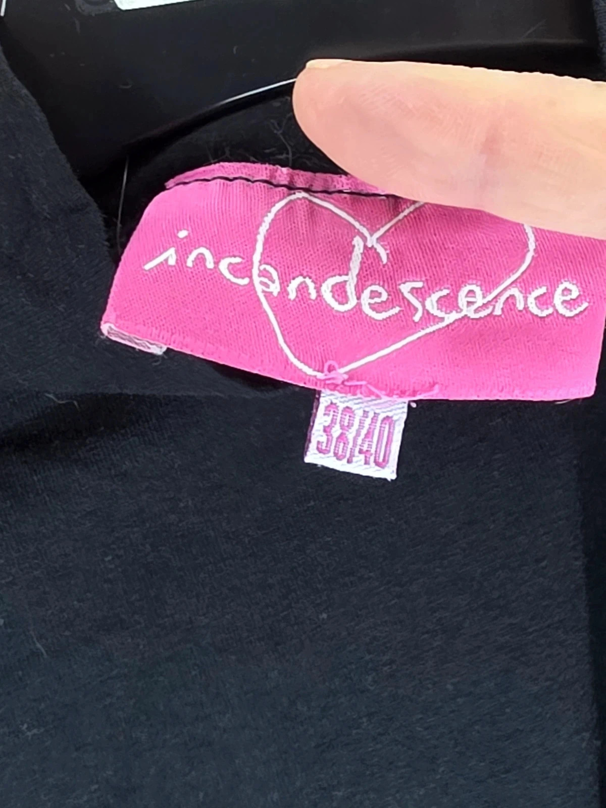 Haut noir incandescence femme🌸 – Incandescence – taille M / 38 / 10 3