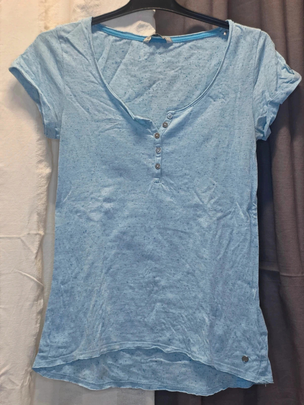 Tee-shirt bleu chiné Bonobo Jeans🌸 – Bonobo – taille S / 36 / 8 2