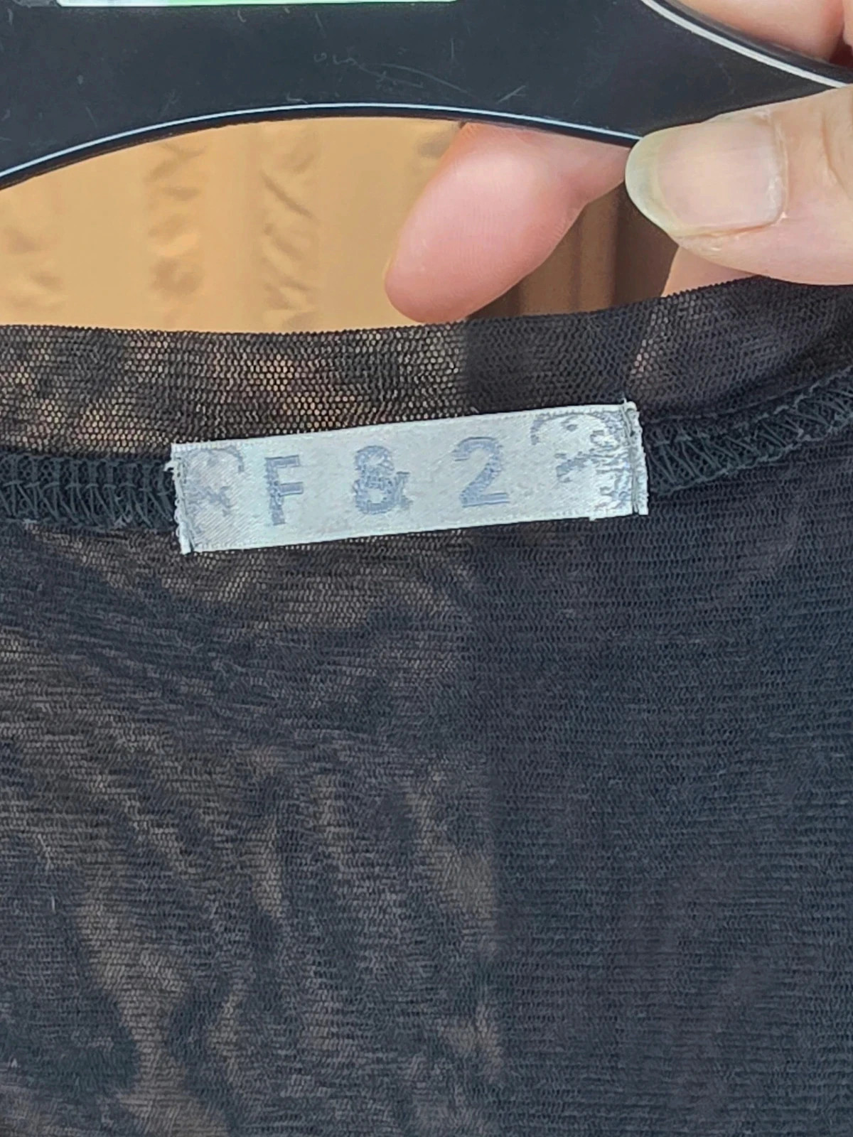 Débardeur noir motif chat🌸 – F&2 – taille L / 40 / 12 3