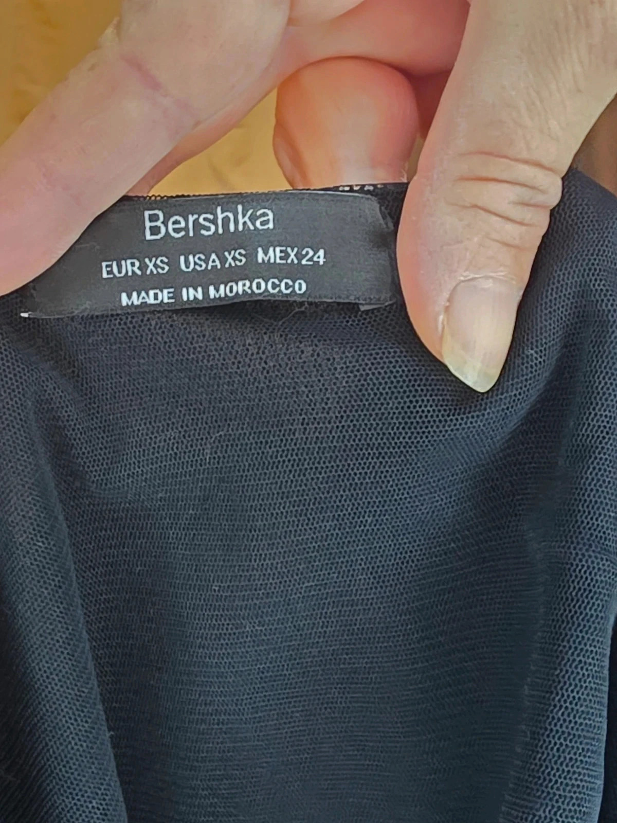 Top brillant femme 🌸 – Bershka – taille XS / 34 / 6 3