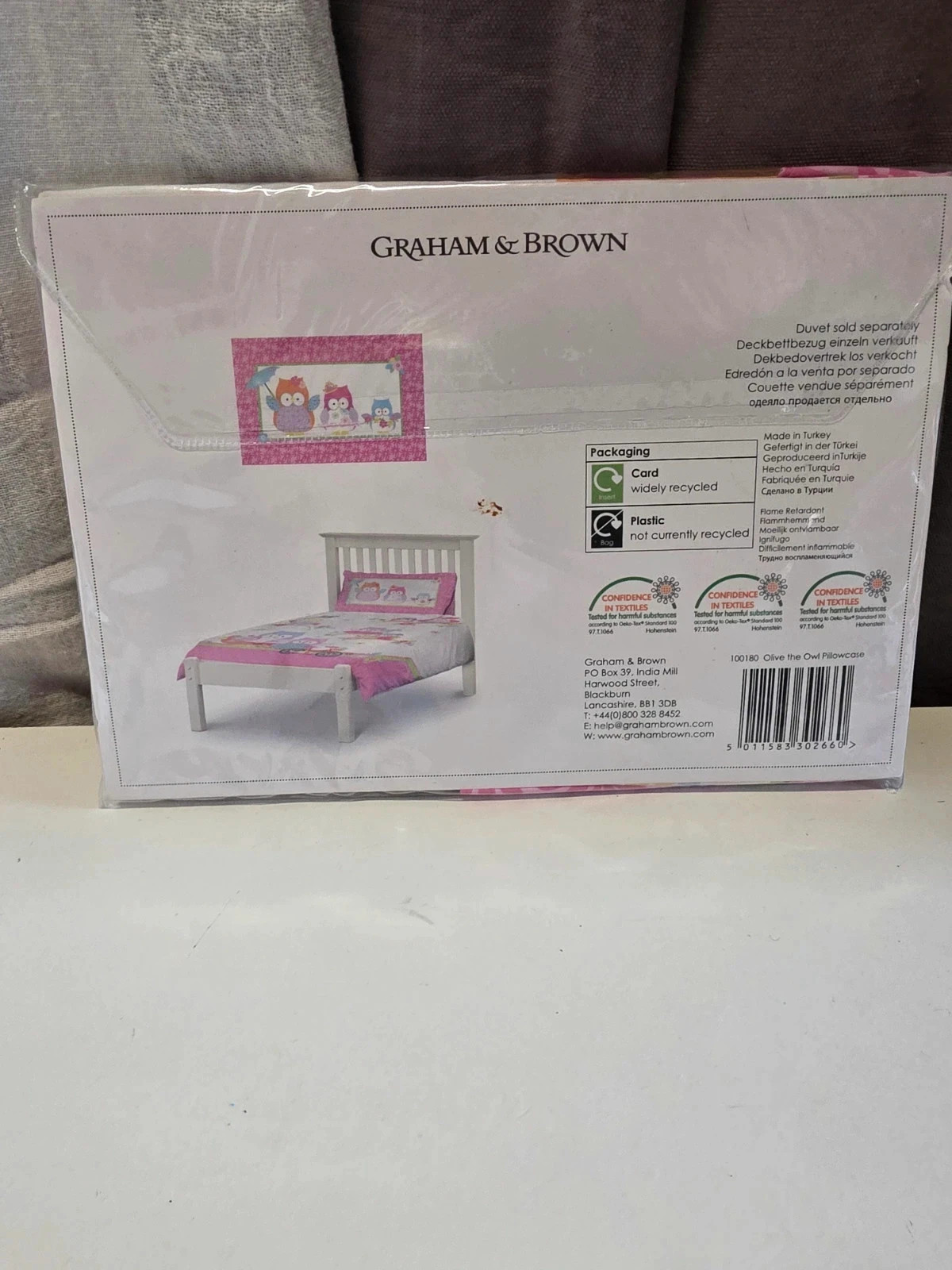 Taie d’oreiller enfant graham & brown 📦 – Graham & brown – taille Autre 2