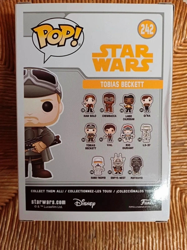 Funko Pop Star Wars – Tobias Beckett #242 – Star Wars – taille Taille unique 2