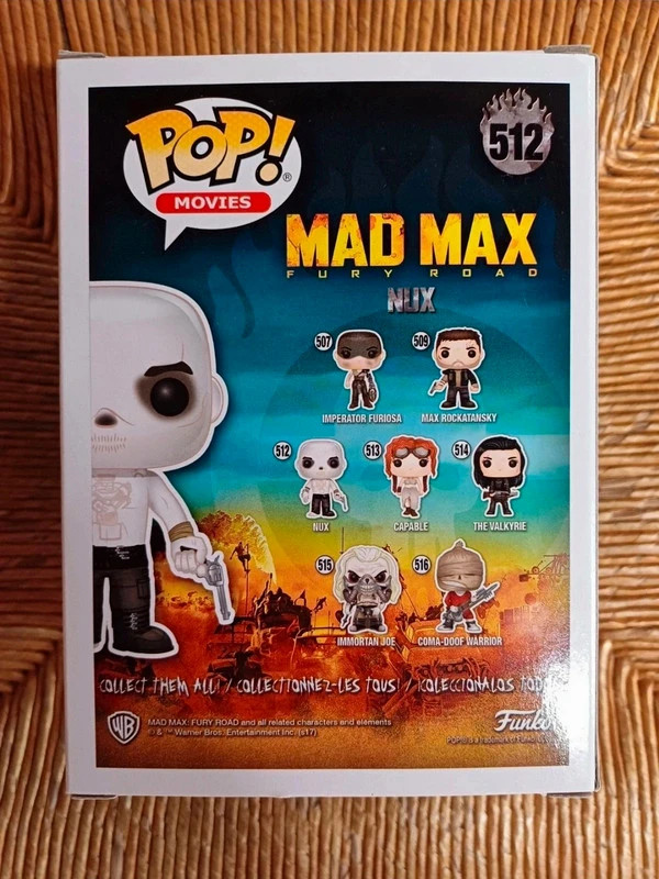 Funko Pop Mad Max Fury Road – Nux #512 – Mad Max – taille Taille unique 2