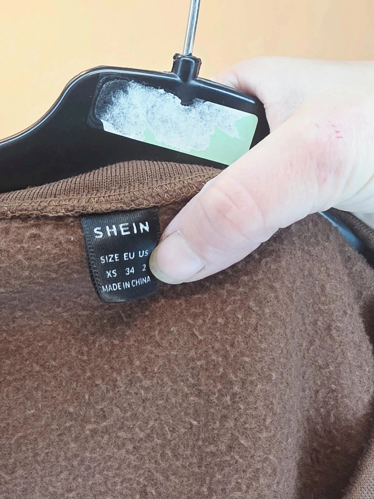 Veste type teddy fille SHEIN🍀🍀 – Shein – taille XS / 34 / 6 4