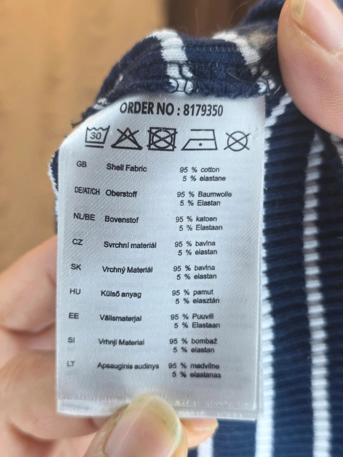 Tee-shirt marinière 🌸 – Jean Pascale – taille L / 40 / 12 5