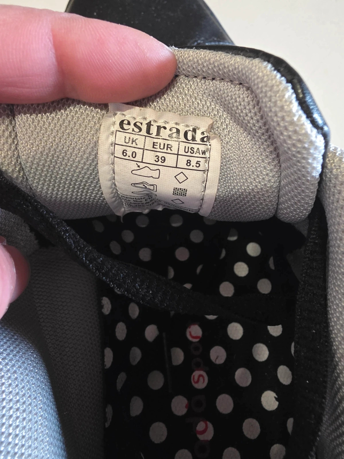Baskets noires à strass – Estrada📦 – estrada – taille 39 4