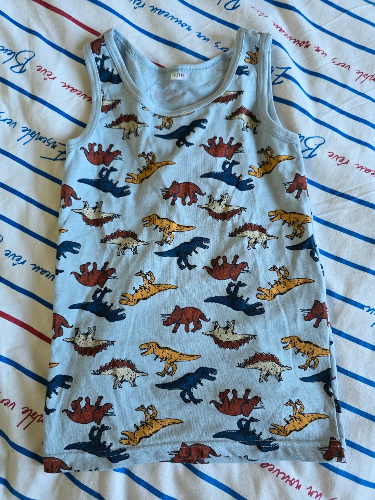 Débardeurs dinosaures (lot de 2) – Zeeman – taille 5 ans / 110 cm 3