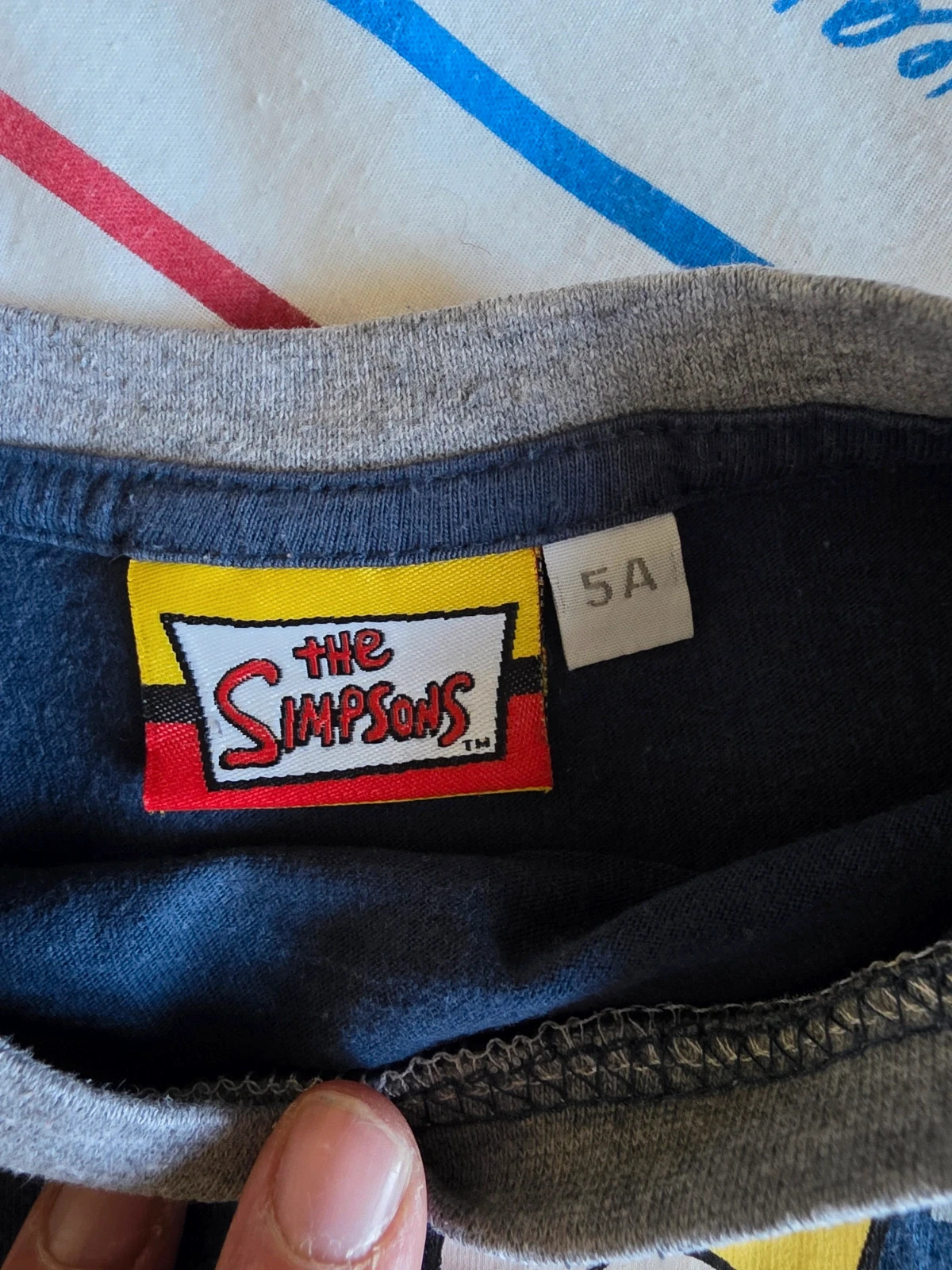 T-shirt Bart Simpson – The Simpsons – The Simpsons – taille 5 ans / 110 cm 2