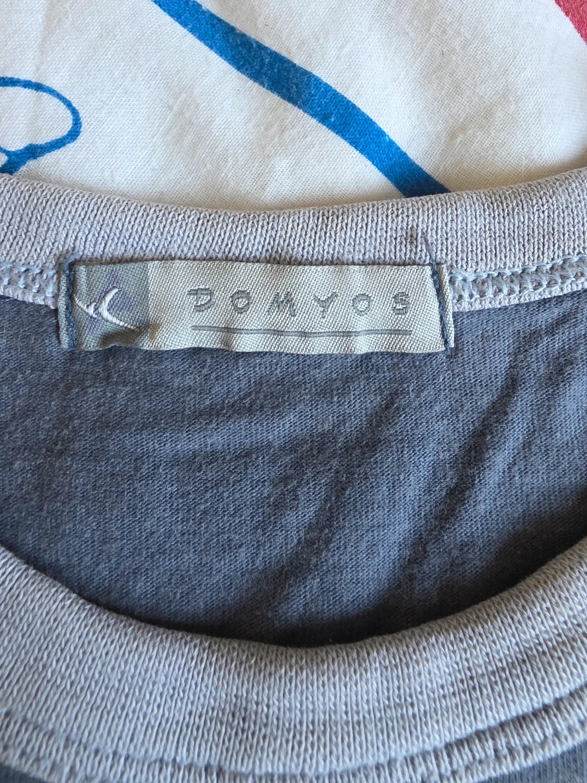T-shirt manches longues gris – Domyos – taille 5 ans / 110 cm 2