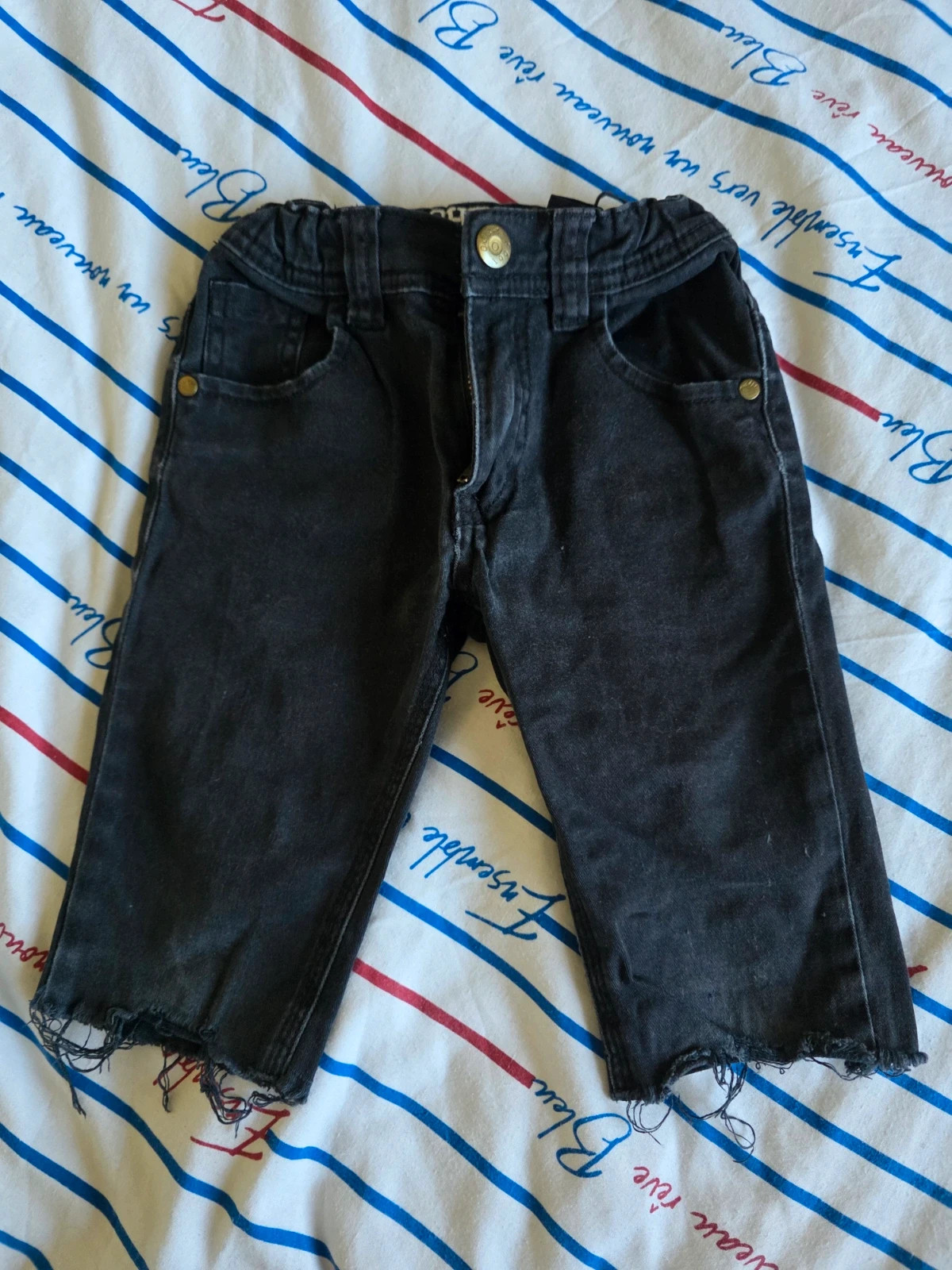 short Jean noir délavé – Orchestra
