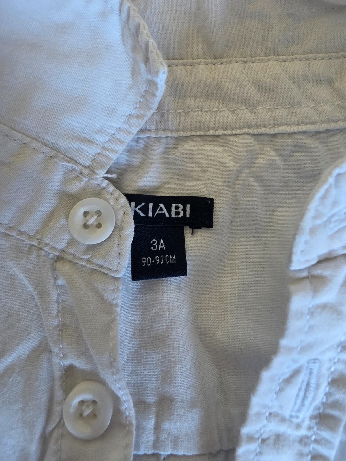 Chemise blanche – Kiabi – Kiabi – taille 3 ans / 98 cm 2