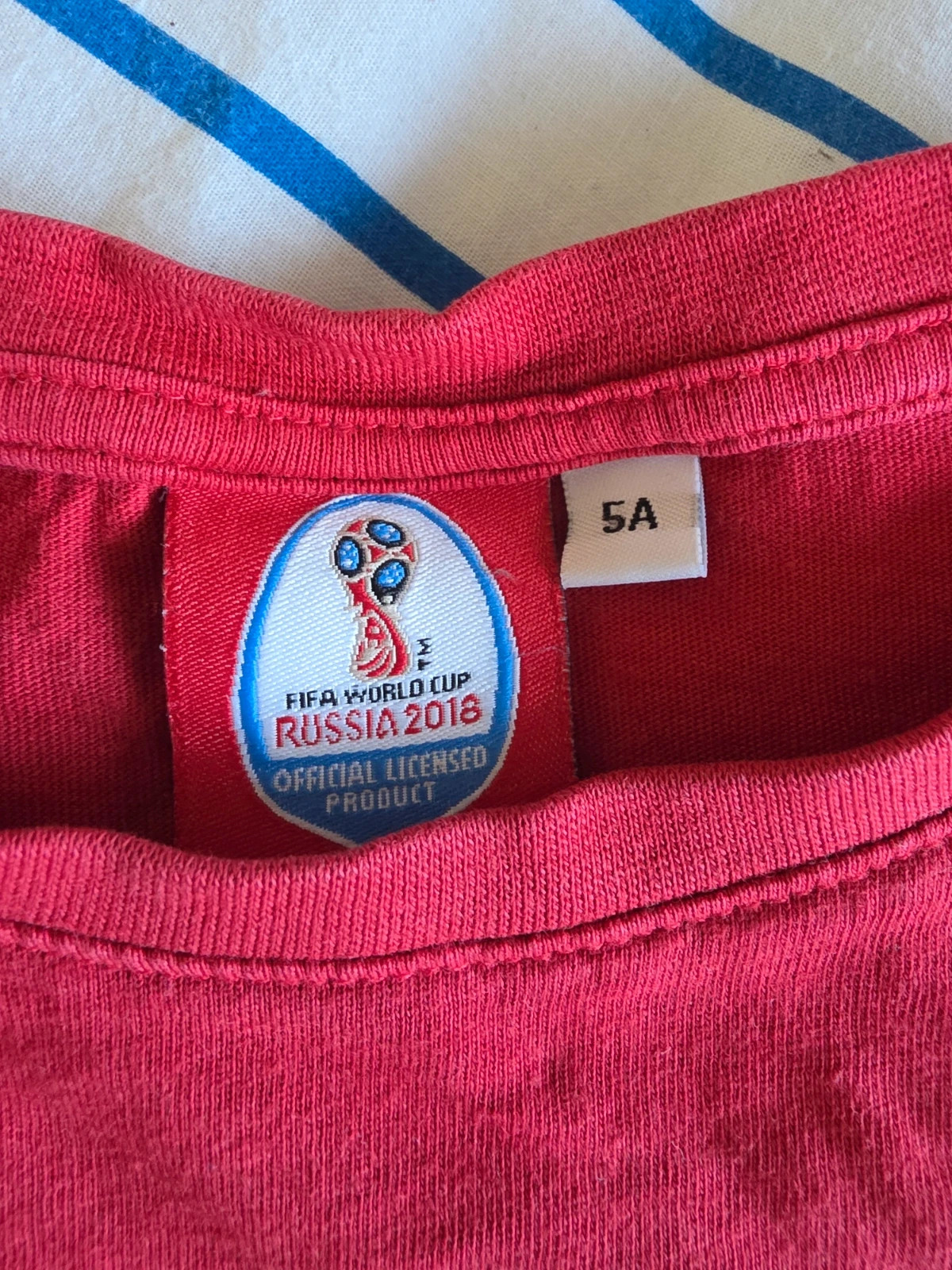 T-shirt Team Portugal – Coupe du Monde FIFA 2018 – FIFA – taille 5 ans / 110 cm 2