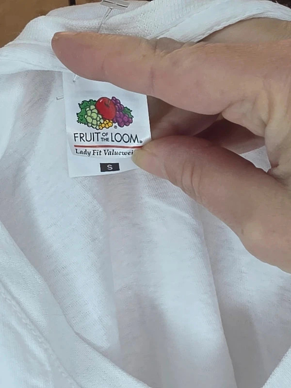 Tee-shirt femme🌸 – Fruit of the Loom – taille S / 36 / 8 3