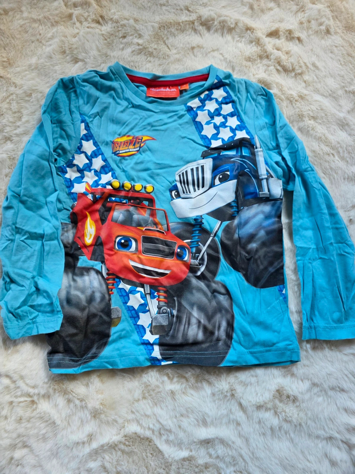 T-shirt manches longues Blaze et les Monster Machines – 8 ans – Nickelodeon – taille 8 ans / 128 cm 2