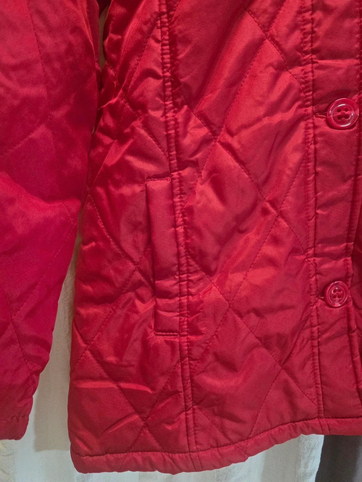 Veste matelassée rouge Claire Neuville – Taille 38/40📦 – Claire Neuville – taille M / 38 / 10 3
