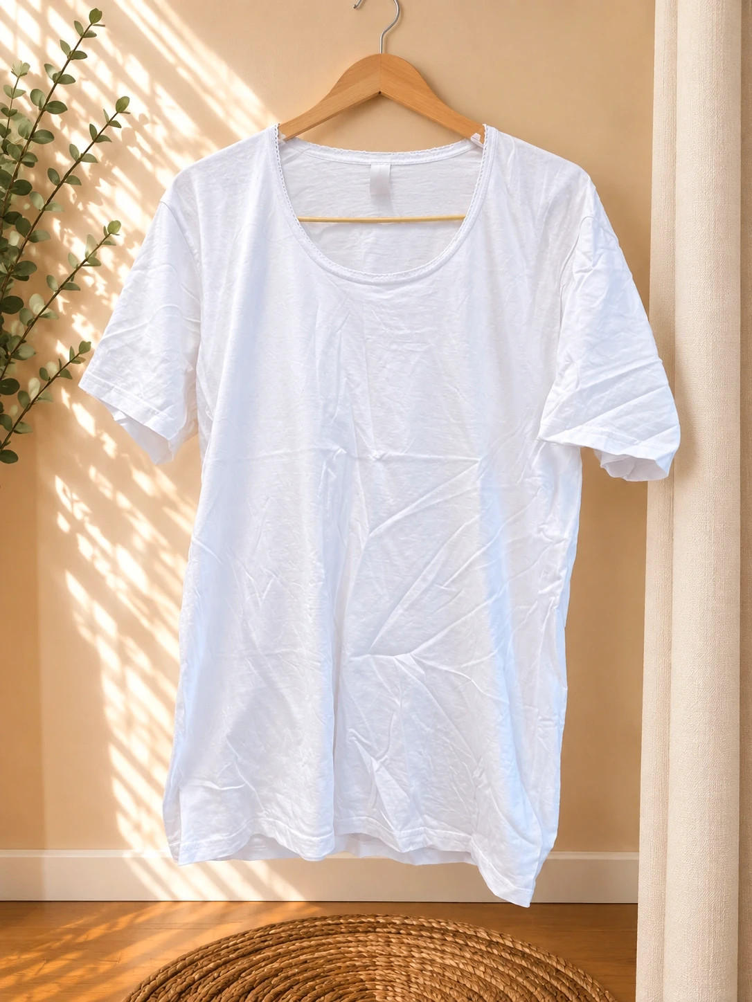 Tee-shirt femme blanc