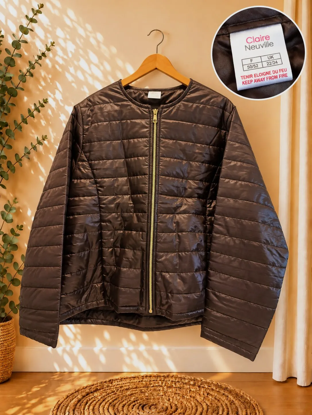 ✨ Veste matelassée Claire Neuville – Taille 50/52