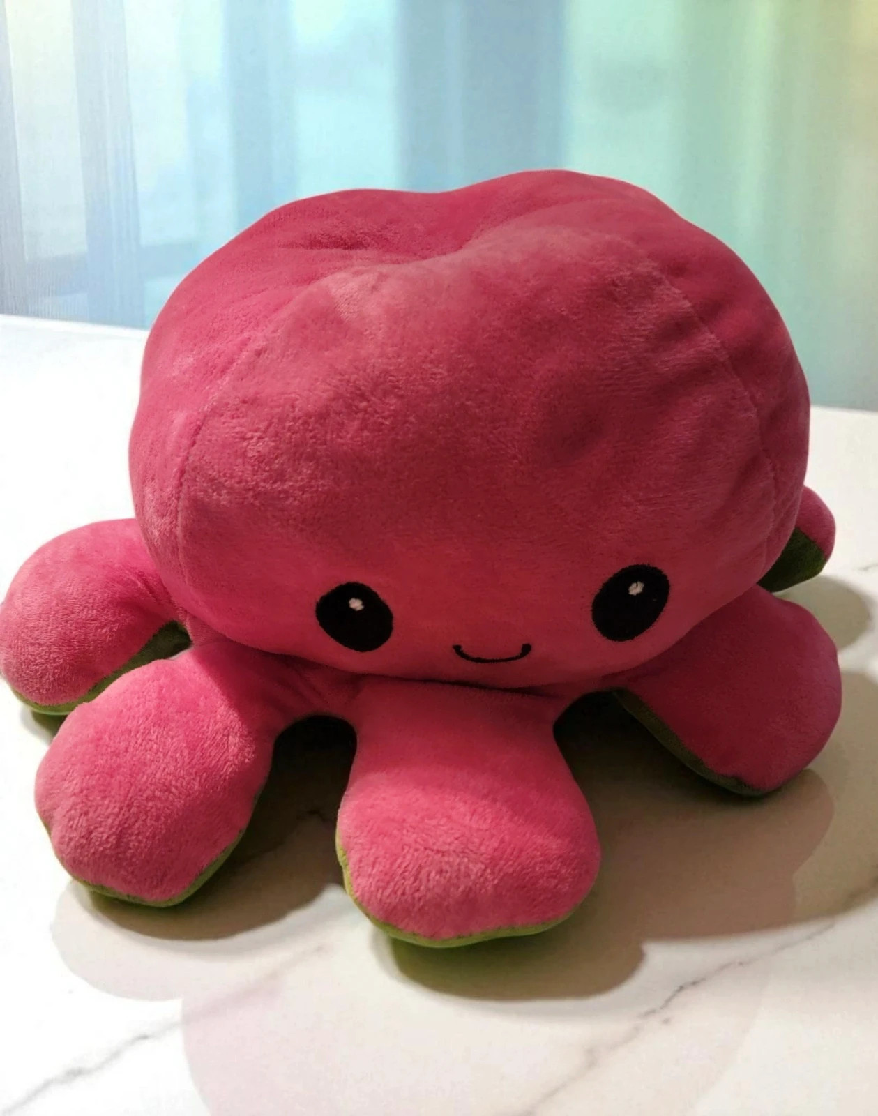 Peluche Pieuvre Réversible