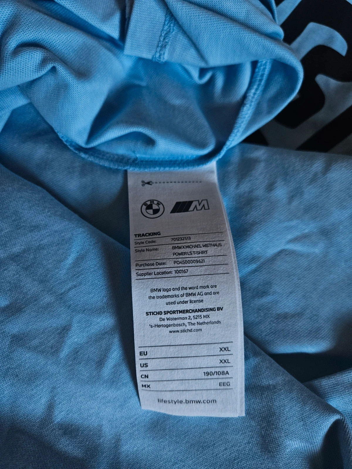 Tee-shirt BMW M3 E30 – BMW – taille XXL 5