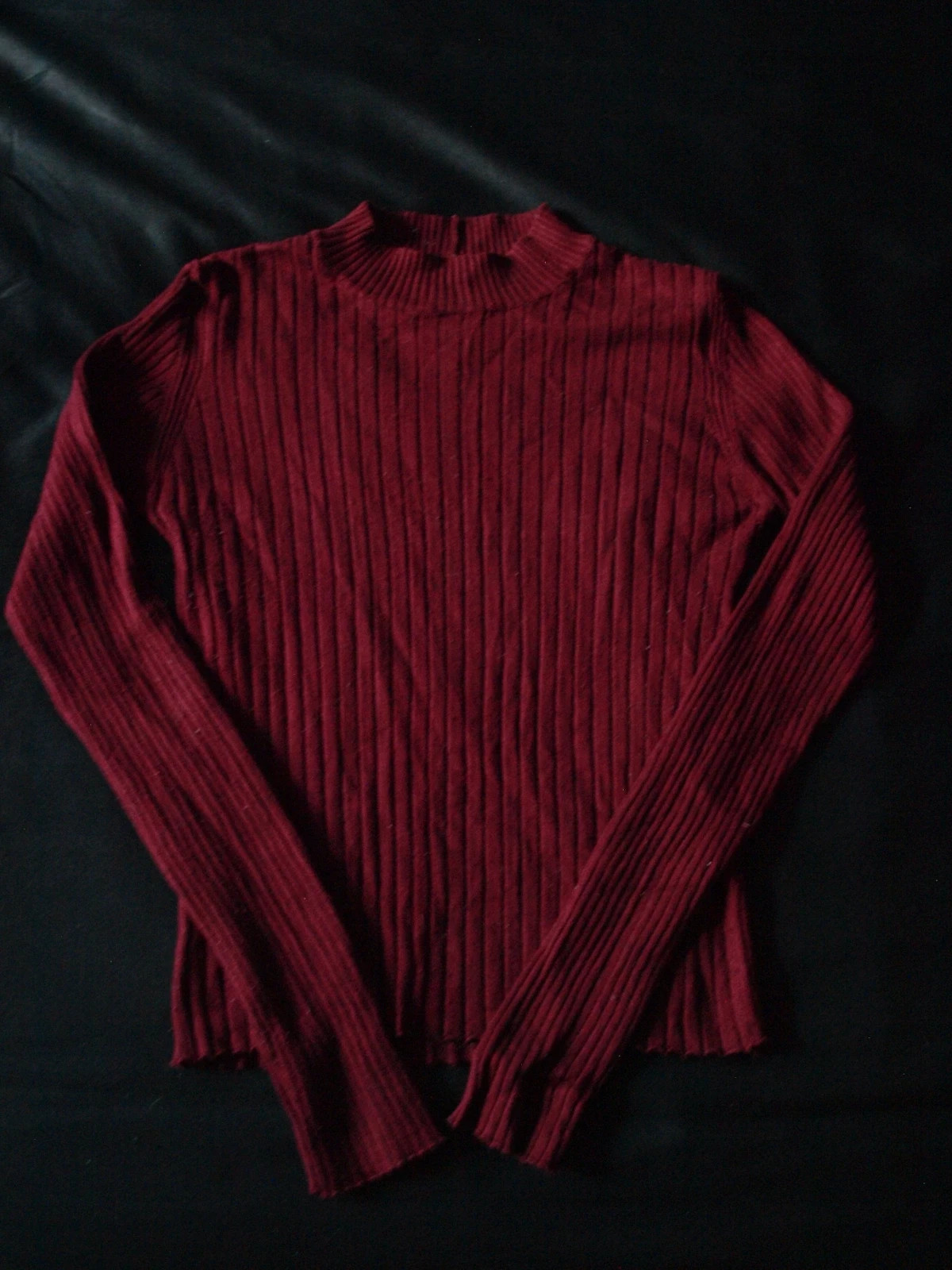 Gilet bordeaux Bershka