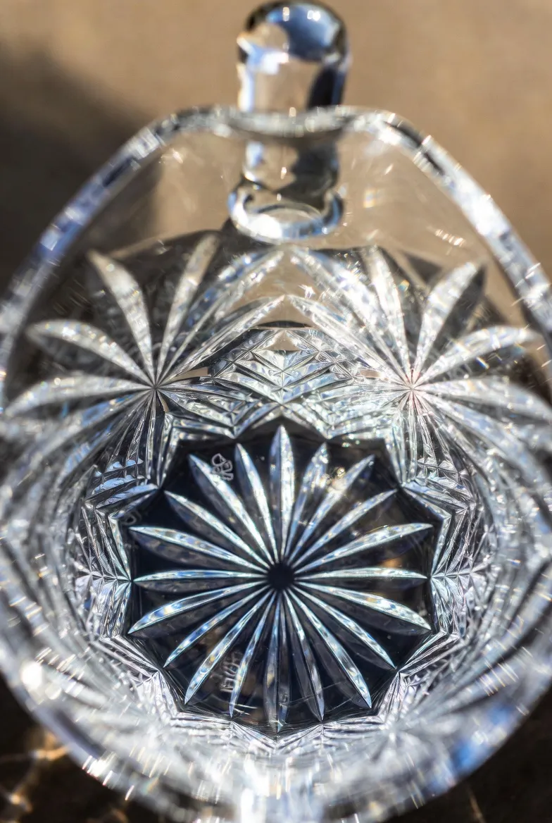 Verre de whisky cristal taillé 2