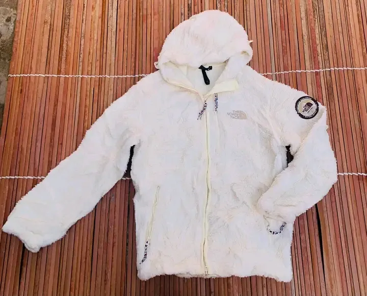The North Face polaire blanche femme 8