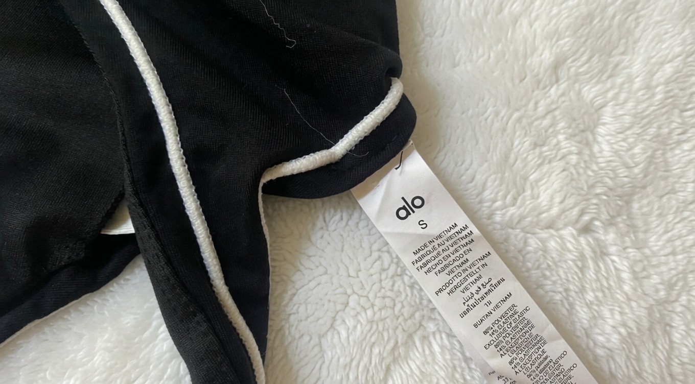 Legging sport noir Alo 2