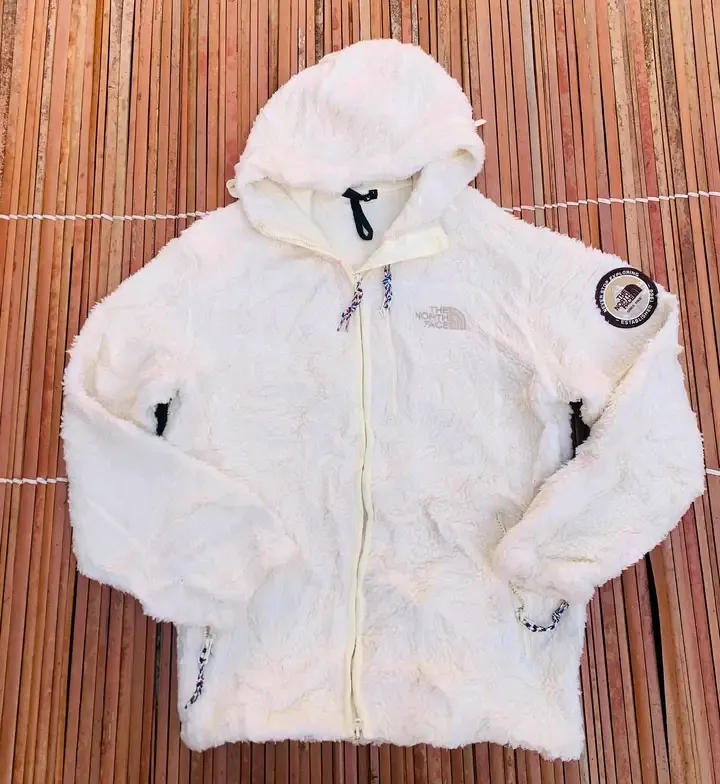 The North Face polaire blanche femme 7
