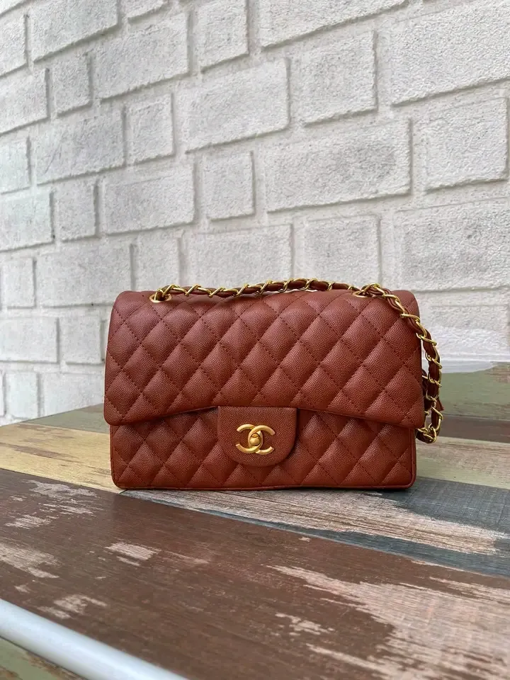 Chanel Sac Classique matelassé caramel 3