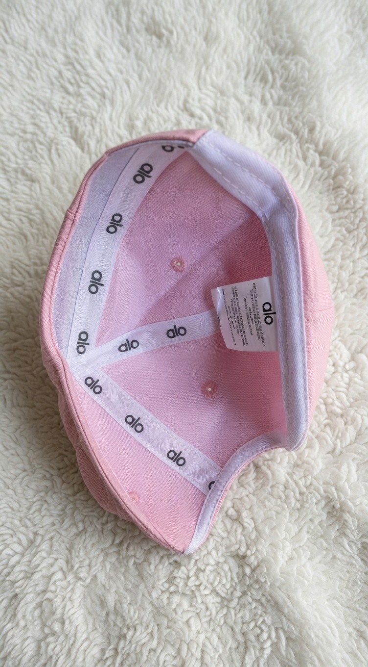 Casquette rose Alo 3