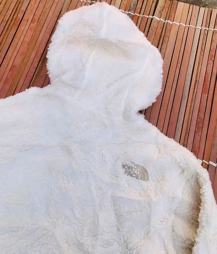 The North Face polaire blanche femme