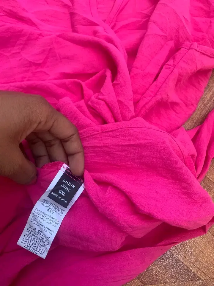 Veste SHEIN rose fuschia XL