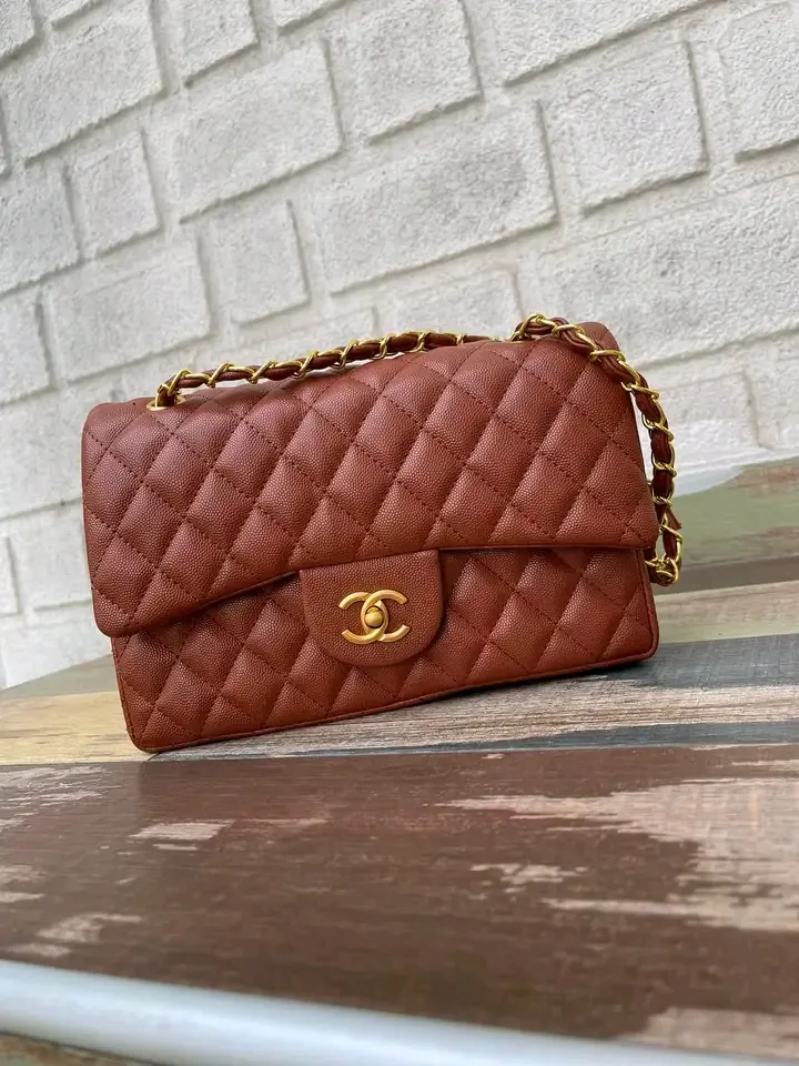 Chanel Sac Classique matelassé caramel 2
