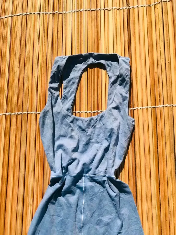 Jumpsuit bleu tie-dye