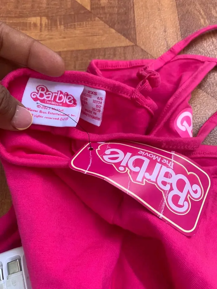 Barbie Maillot de bain rose fuschia