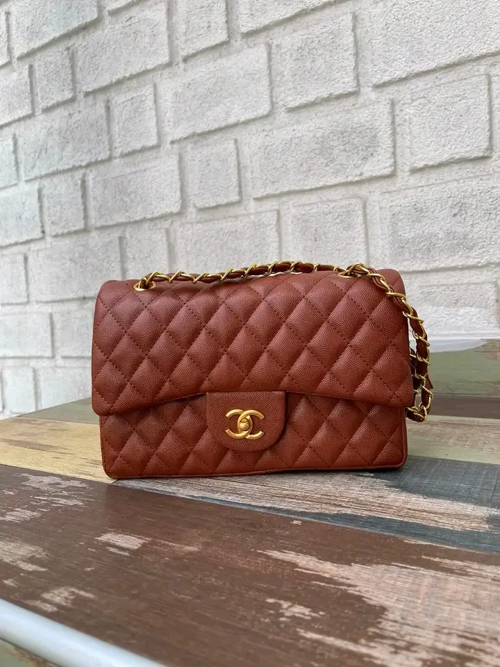 Chanel Sac Classique matelassé caramel