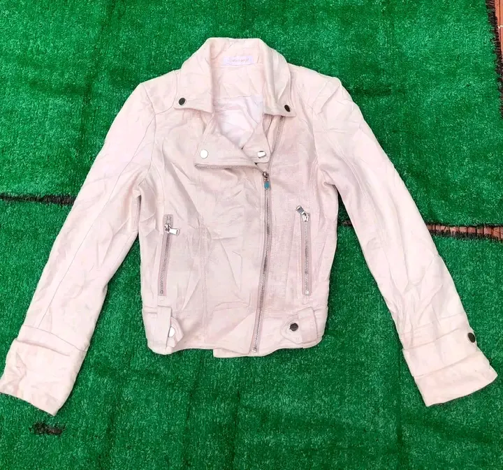 Veste lin blanc cassé vintage 4