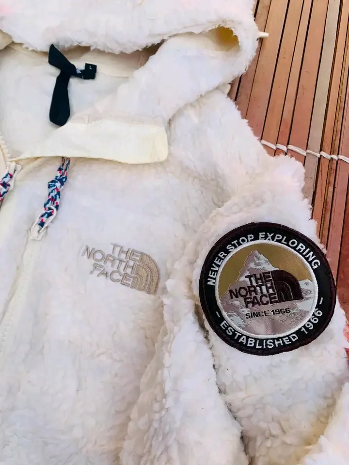 The North Face polaire blanche femme 4