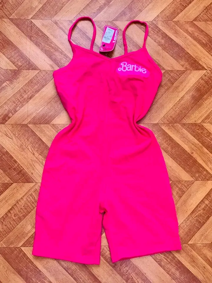 Barbie Maillot de bain rose fuschia 3