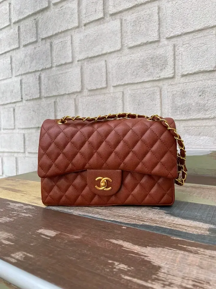 Chanel Sac Classique matelassé caramel 5