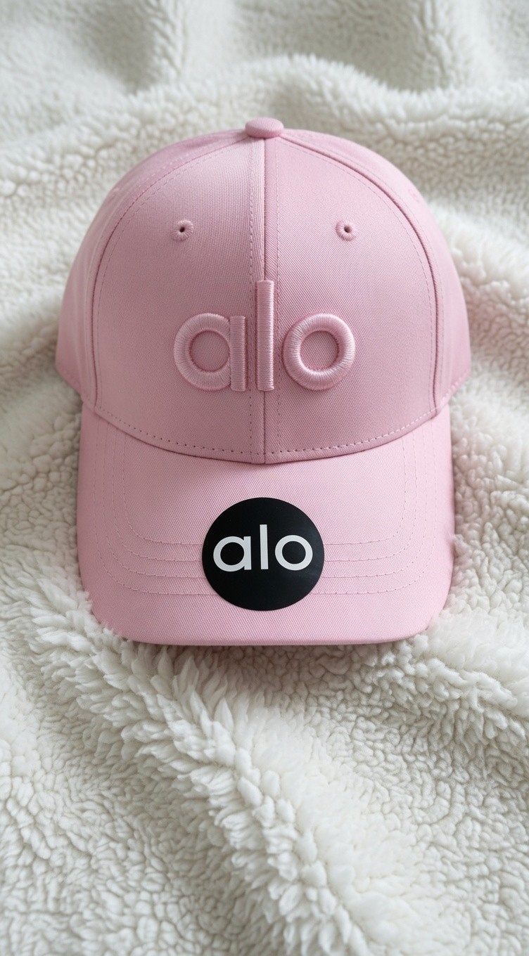 Casquette rose Alo
