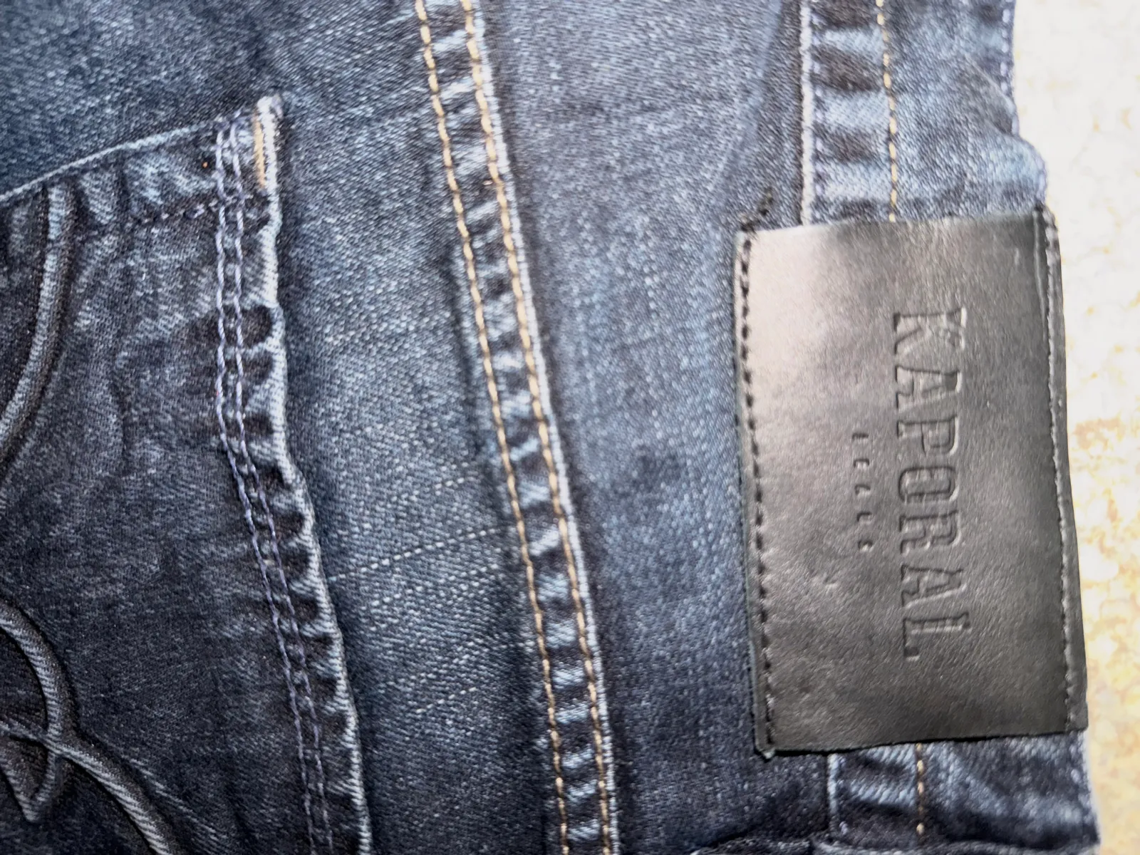 Jean Kaporal Straight bleu foncé - W29 L32 – Kaporal – taille S 3