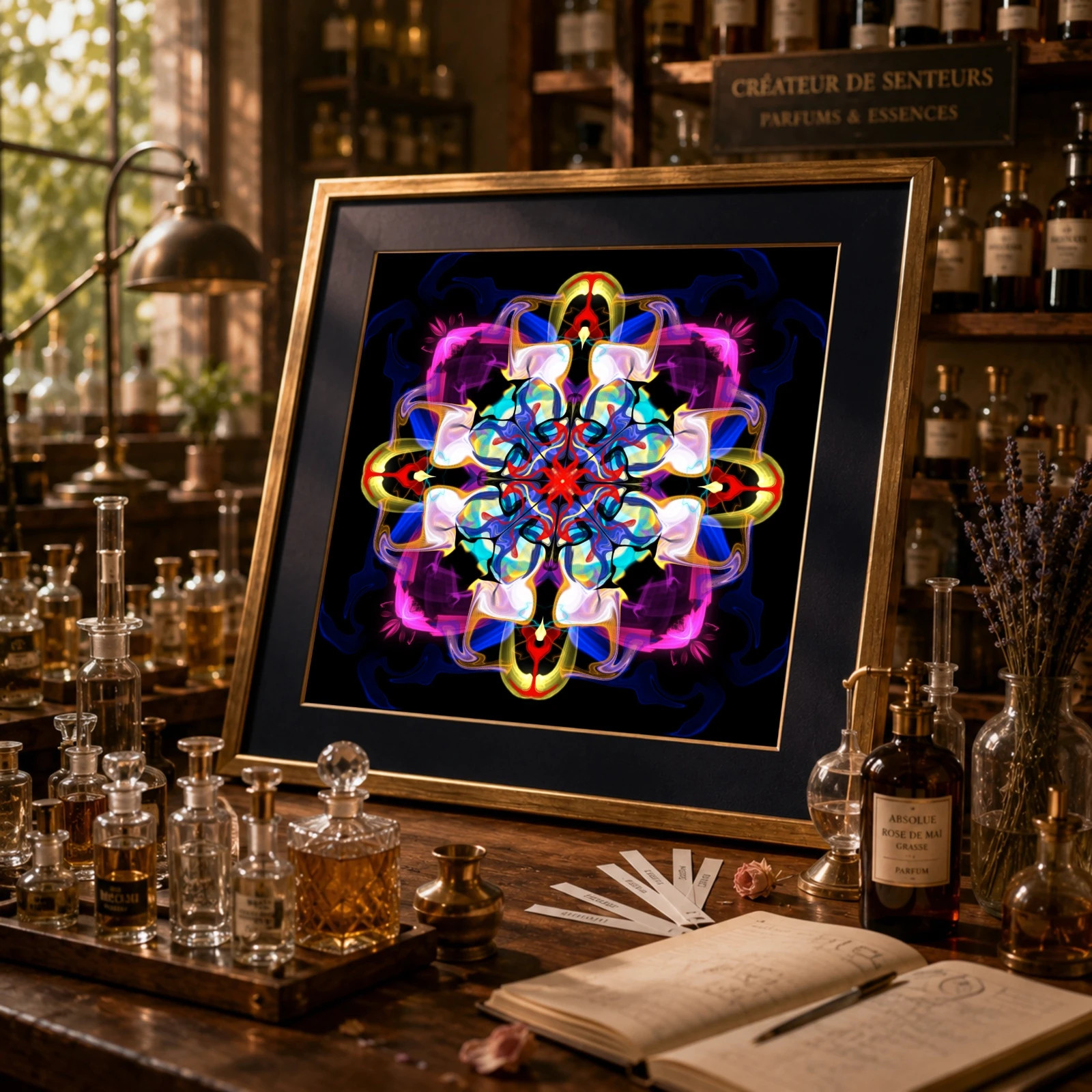 Mandala Lotus – Art mural, décoration zen – Patdeouf® – Patdeouf 2