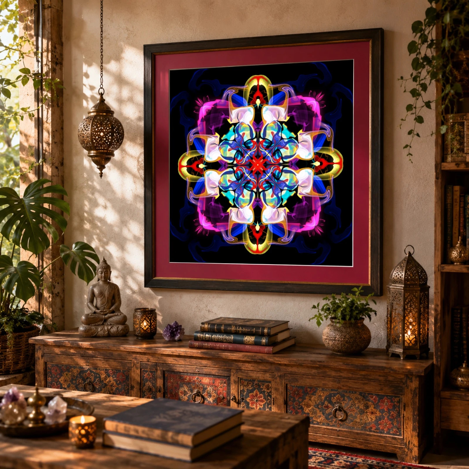 Mandala Lotus – Art mural, décoration zen – Patdeouf® – Patdeouf 4